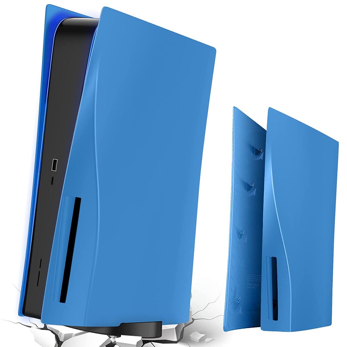 For PS5 Faceplate Disc Edition Hard Plastic Shell Cover Skin Console Replacement Plate Dropship