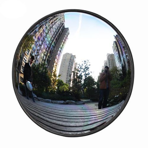 30cm/12'' Wide Angle Security Curved Convex Road Mirror Traffic Driveway Safety