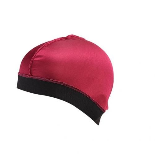 Premium Silk Wave Cap-Burgundy