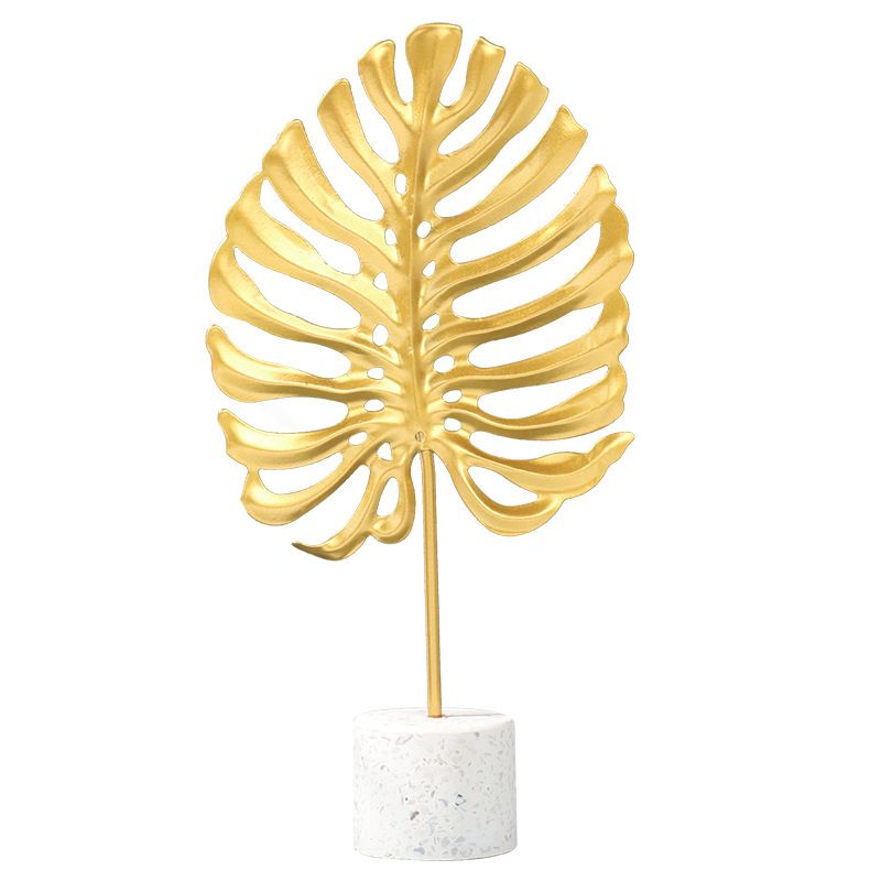 Ins Nordic Iron Turtle Back Leaf Decoration Creative Ginkgo