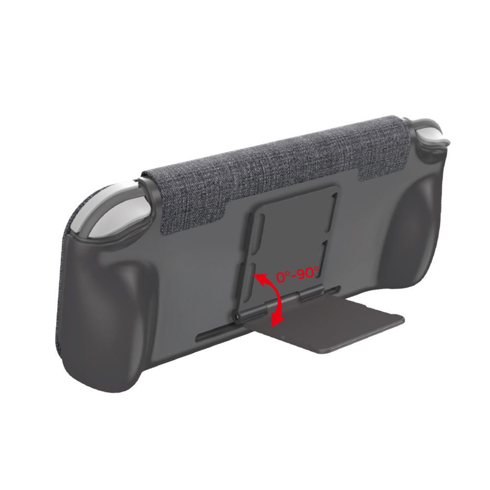 For Nintendo Switch Lite Flip Cover Slim Shell Protective Case Ergonomic Handle Grip Holder Playstand For NS Lite Mini Console