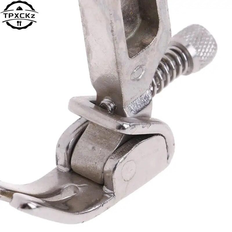 1PCS P952 Adjustable For Flat Wagon Steel Closing Wrinkled Folds Foot Industrial Sewing Machine Presser Foot/Feet With Screw