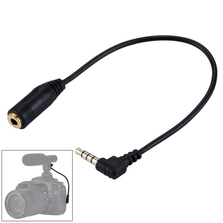 Jack Audio Male To Female Headset Microphone Extension Cable