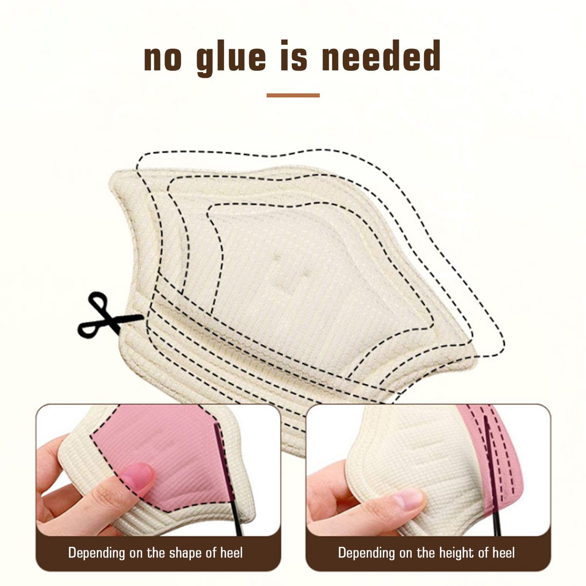 Anti Slip Shoe Pads Heel Insoles Protectors Cushions Inserts