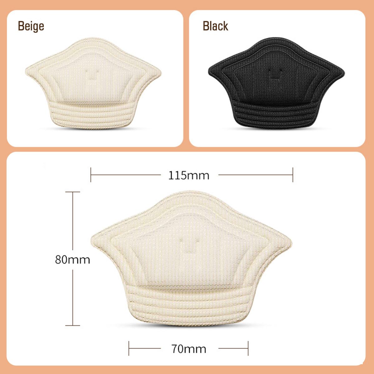 Anti Slip Shoe Pads Heel Insoles Protectors Cushions Inserts