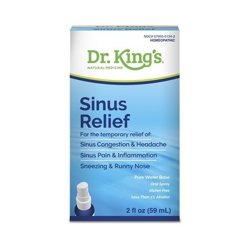 Sinus Relief Oral Spray Homeopathic Natural Medicine