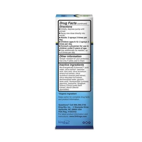 Sinus Relief Oral Spray Homeopathic Natural Medicine