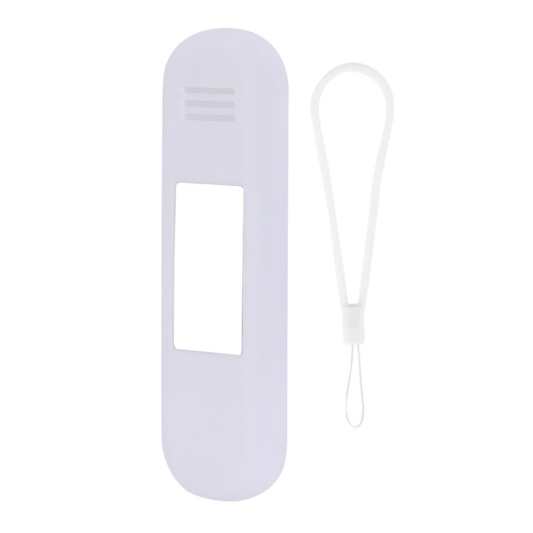 Silicone Cosmetic Brush Organizer Bag With Handle(White)