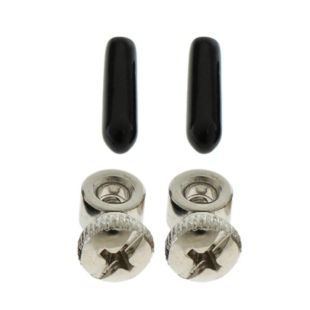 5x Replacement Speed Jump Rope Cable Adjustable Screws with End Cap Cover for Skipping Cable Workout Most Cable Skipping Ropes