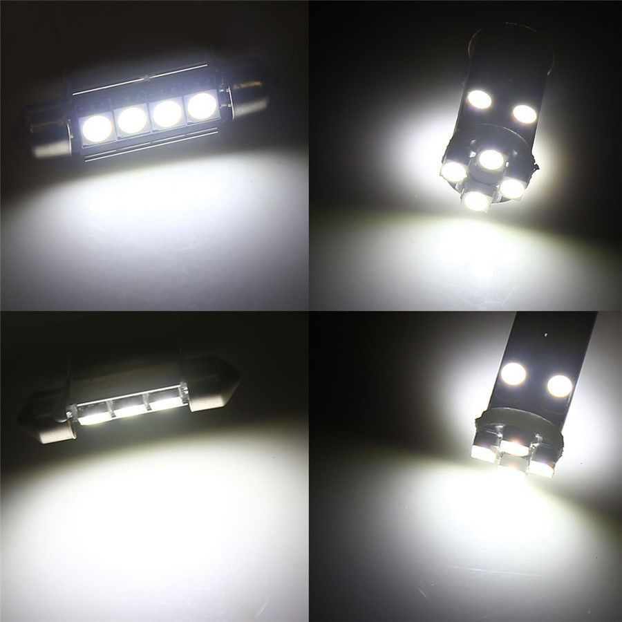 27Pcs White In-Car Led Light Kit For Mercedes-Benz E-Class