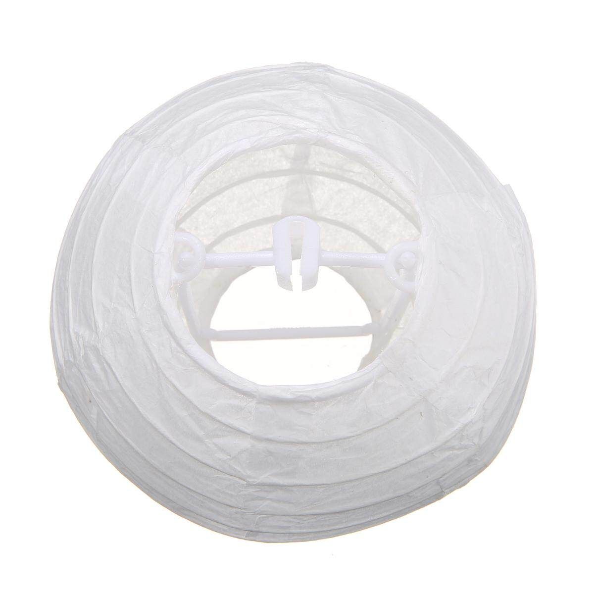 20 Packs Of White Paper Lanterns In A Circle With A Single Bag Containing 20 Sets Of Bags