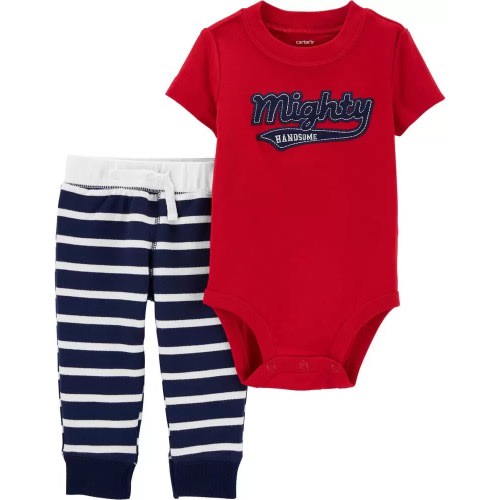 Carter’s 2-piece Mighty Handsome Bodysuit Pant Set