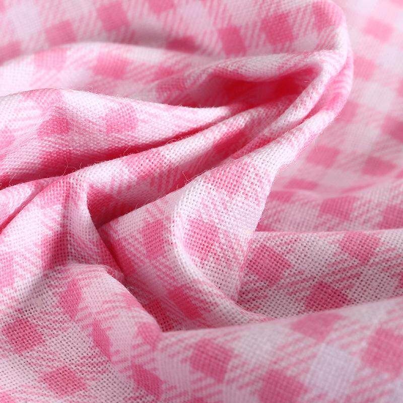 Hot 50*50CM 5PCS Sweet Pink Printed Cotton Fabric Telas Bundle DIY Patchwork Sewing Baby Toy Material Quilting Bedding Tecido