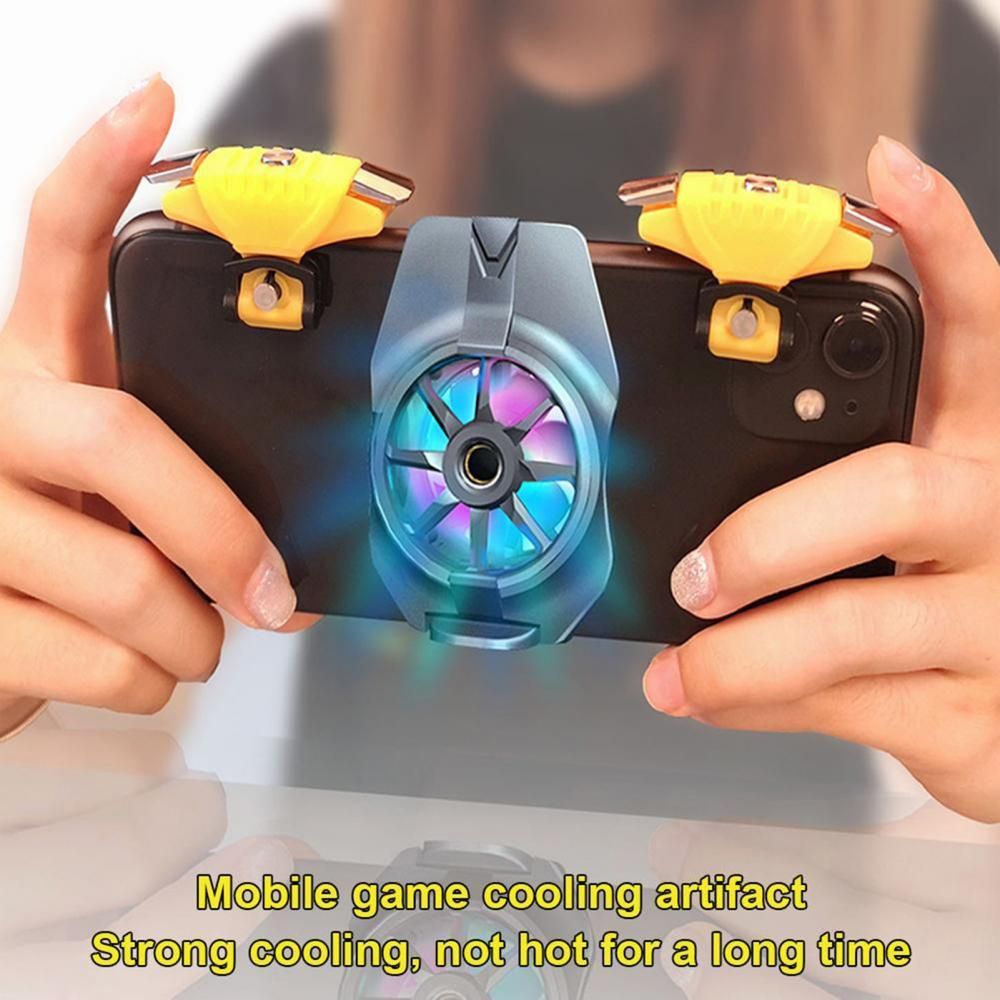 Newest G2 Universal Portable Mobile Phone Holder Bracket Stand Radiator Cooling Fan For IPhone 12/Pro Max/11 Xiaomi HUAWEI