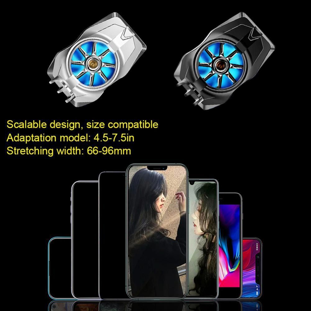 Newest G2 Universal Portable Mobile Phone Holder Bracket Stand Radiator Cooling Fan For IPhone 12/Pro Max/11 Xiaomi HUAWEI