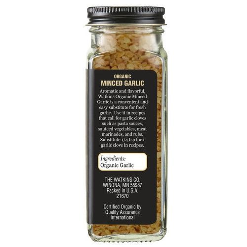 Organic Minced Garlic 3.3oz 95g