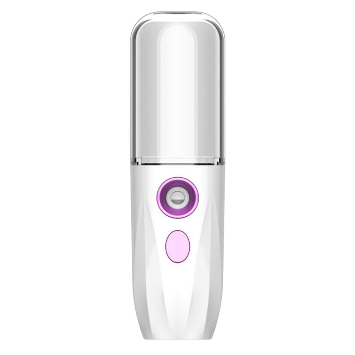 Handheld Facial Mist Sprayer Face Mist Steamer Pocket Size Cool White