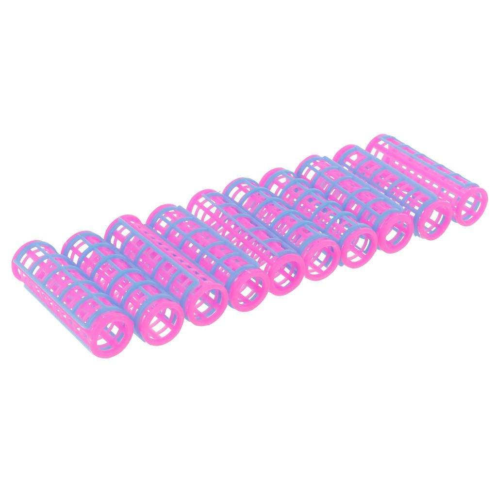 2X 10Pcs Plastic Hair Roller Curler For Barbie Dolls Make Up