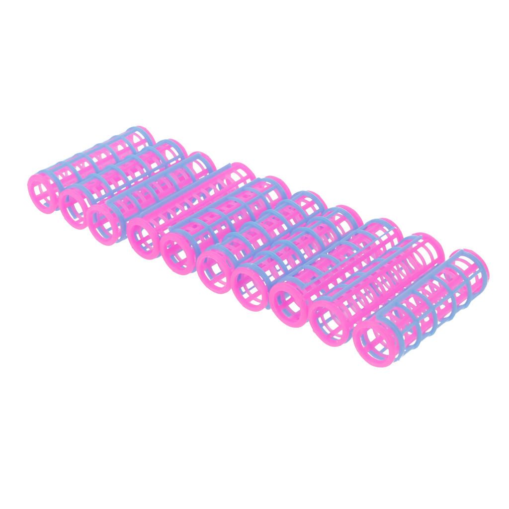 2X 10Pcs Plastic Hair Roller Curler For Barbie Dolls Make Up