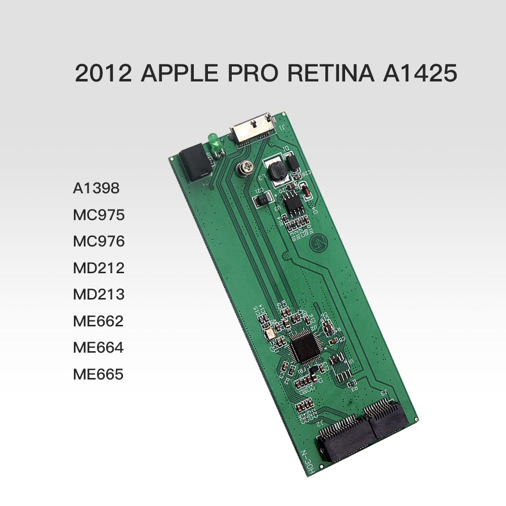 SSD Enclosure For 2012 APPLE PRO RETINA A1425 A1398 MC975