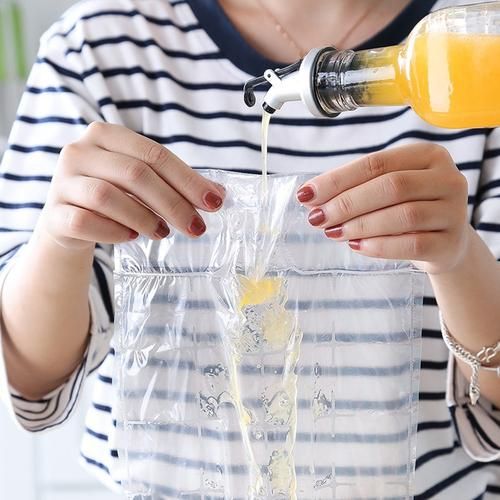 10-80Pcs Disposable Ice-making Bags Freezing Maker Ice Cube Bag Self-Seal Ice-making Summer DIY Drinking Ice Cube Tray Mold