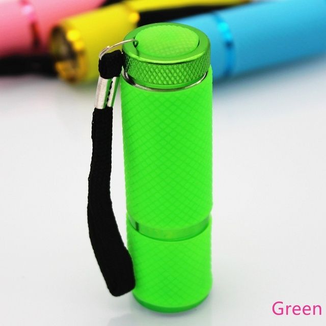 Mini UV Led Light For 9 LED Flashlight Portability Nail Dryer Machine Nail Art Tools