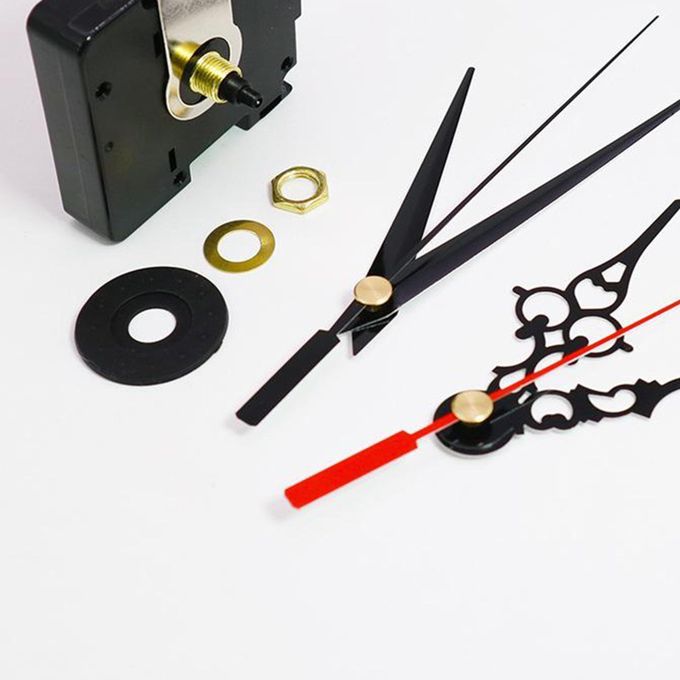 DIY Quartz Wall Clock Motor Movement Mechanism Repair Kit 145mm Shaft