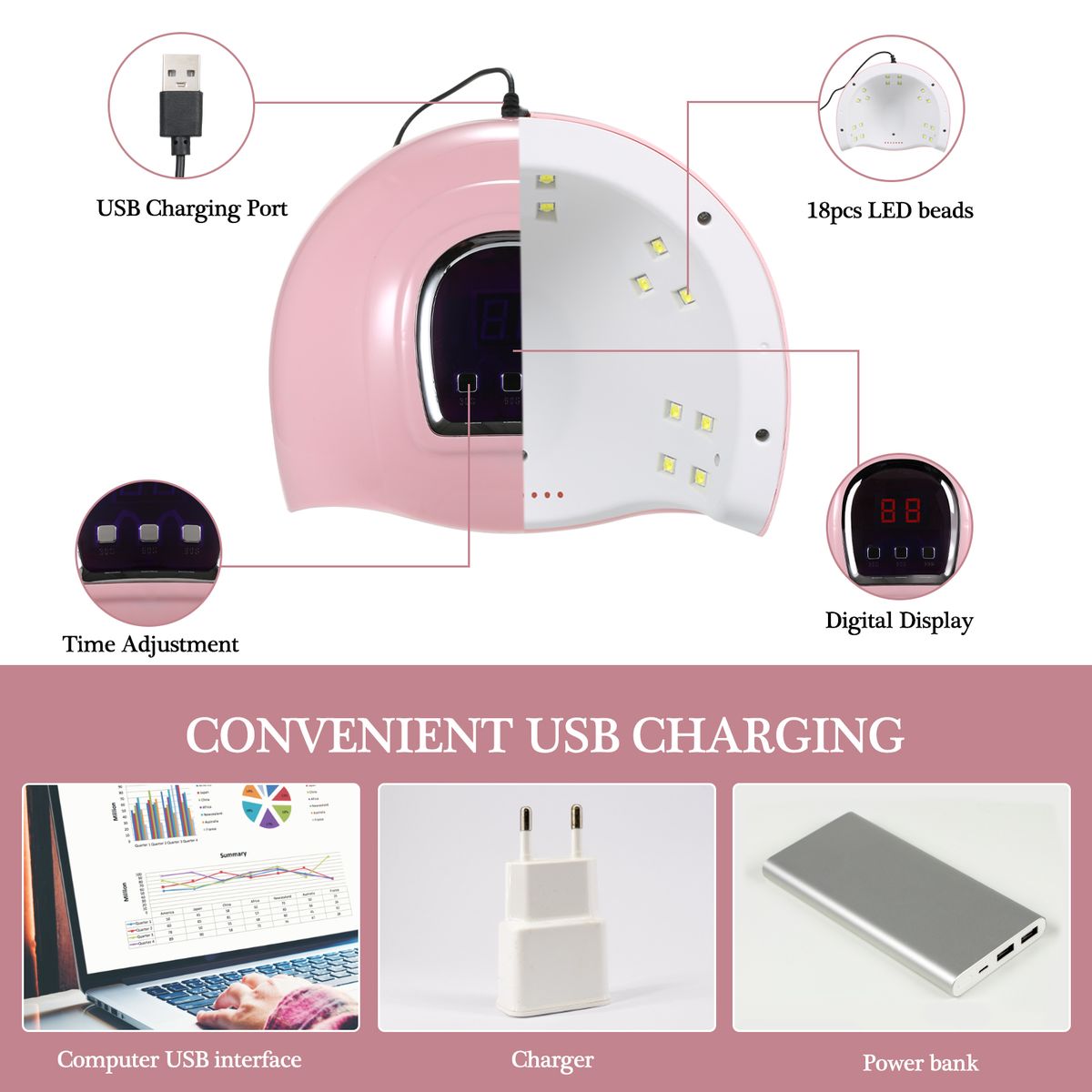 Nail Tool Kit Nail Lamp Nail Grinding Pen Nail Painting