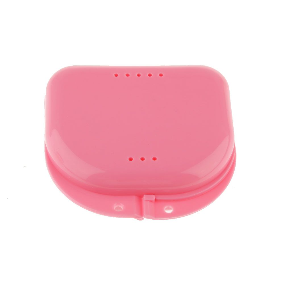 AirHole Retainer Case Gumshield Box  Mouthguard Brace Red