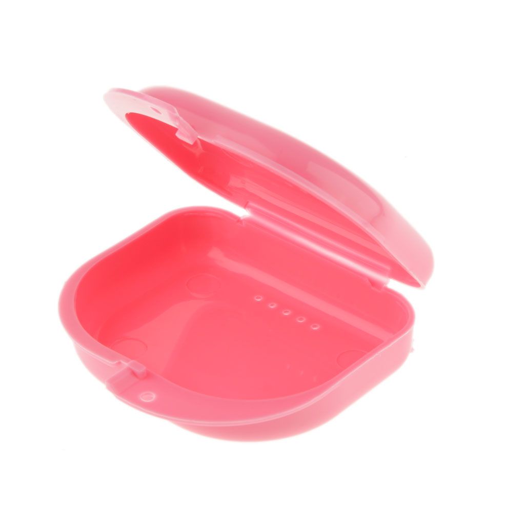 AirHole Retainer Case Gumshield Box  Mouthguard Brace Red