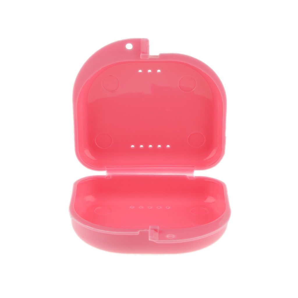AirHole Retainer Case Gumshield Box  Mouthguard Brace Red