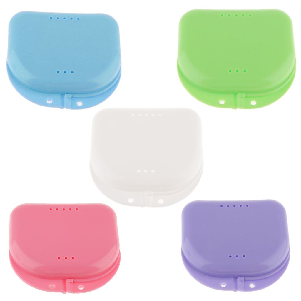 AirHole Retainer Case Gumshield Box  Mouthguard Brace Red