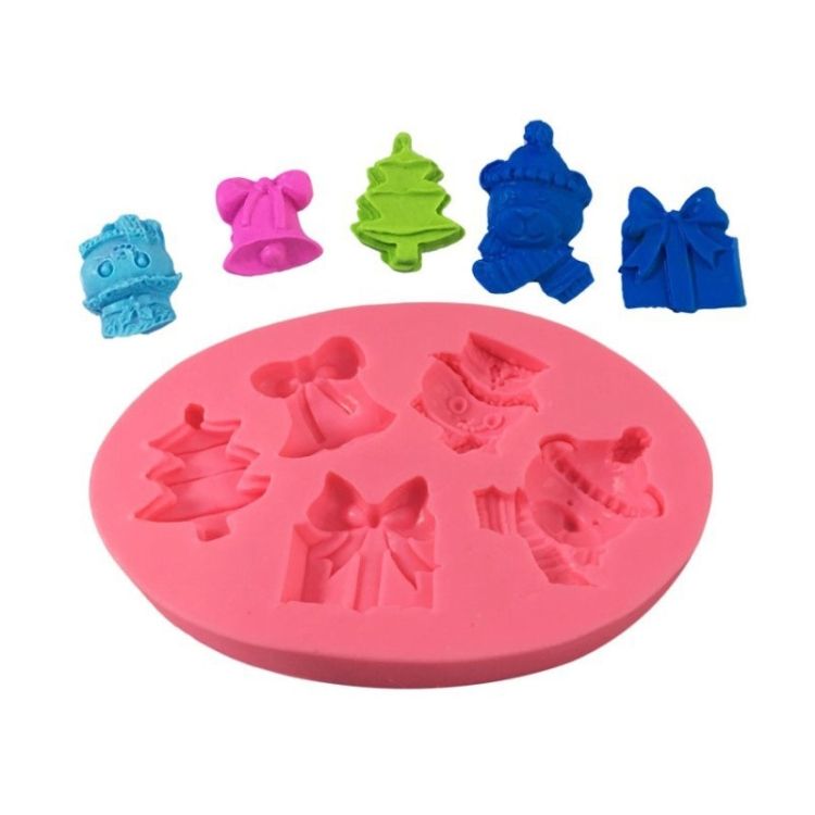 DIY Christmas Silicone Decoration Mold 50-1076-A