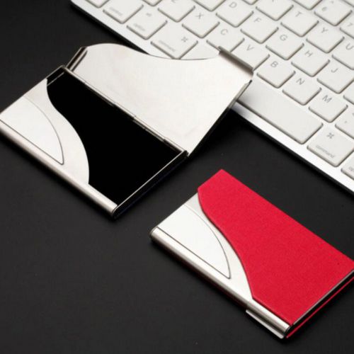 Ultra Slim Aluminum Pu Credit Card Holder Wallet