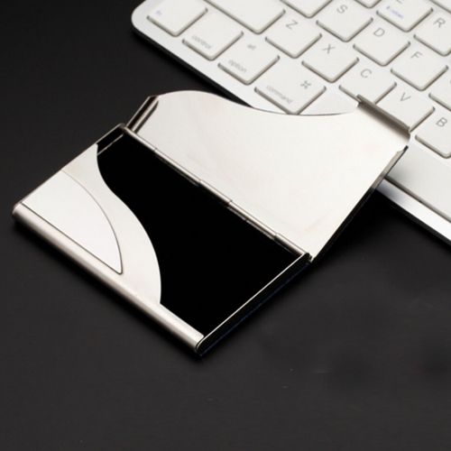 Ultra Slim Aluminum Pu Credit Card Holder Wallet
