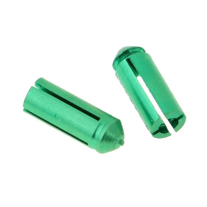 10pcs Aluminium   Protectors Savers Dart Accessory Universal Green