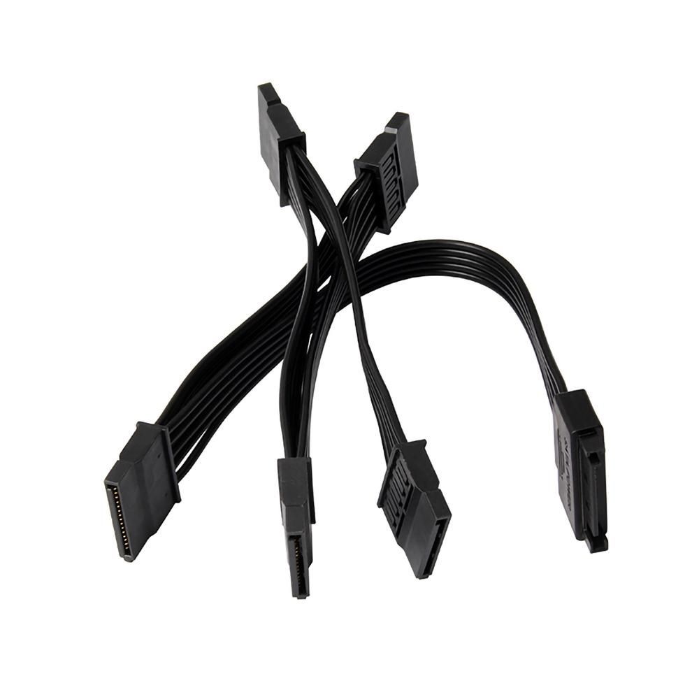 Computer SATA to 5 SATA Hard Disk Adapter Cable Splitter Cable 1 to 5 Hard Disk Power Supply Adapter Converter Cable
