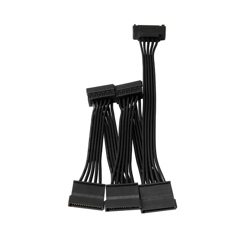 Computer SATA to 5 SATA Hard Disk Adapter Cable Splitter Cable 1 to 5 Hard Disk Power Supply Adapter Converter Cable