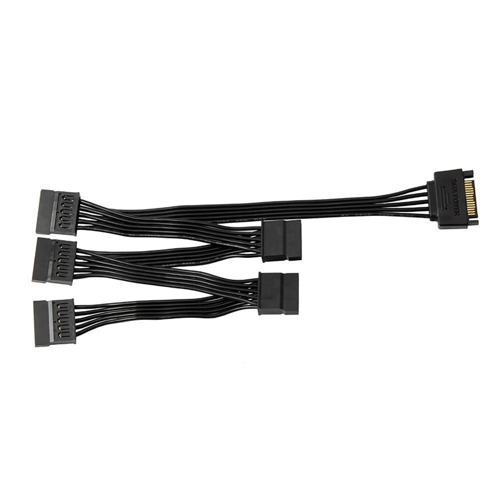 Computer SATA to 5 SATA Hard Disk Adapter Cable Splitter Cable 1 to 5 Hard Disk Power Supply Adapter Converter Cable