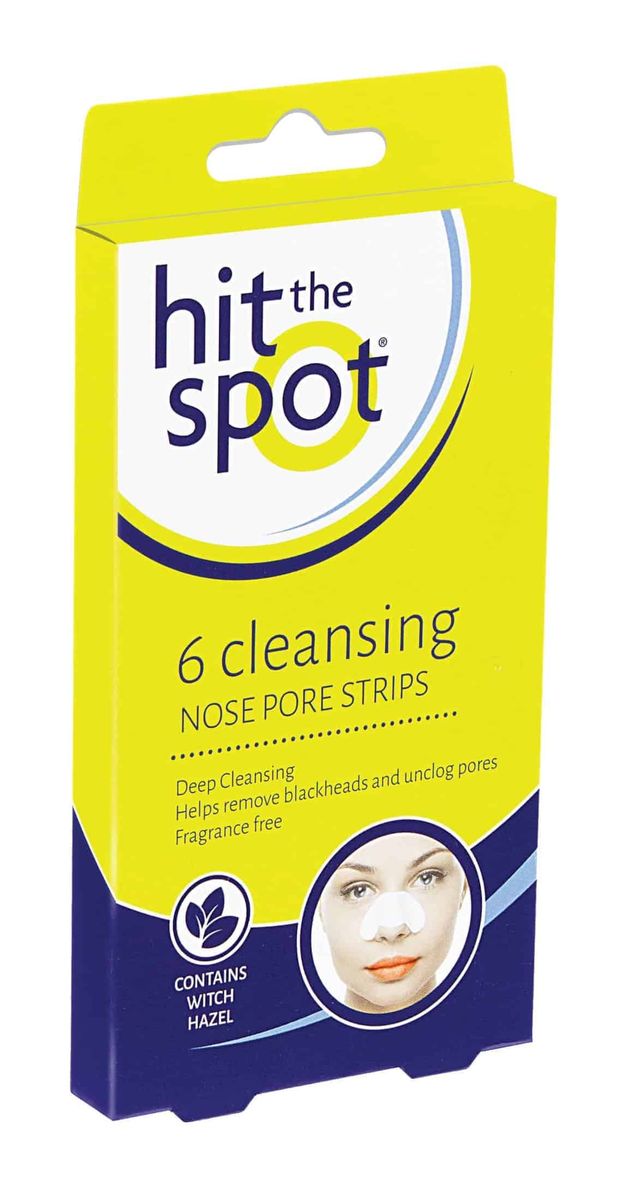 6 Cleansing CHIN & FOREHEAD PORE STRIPS