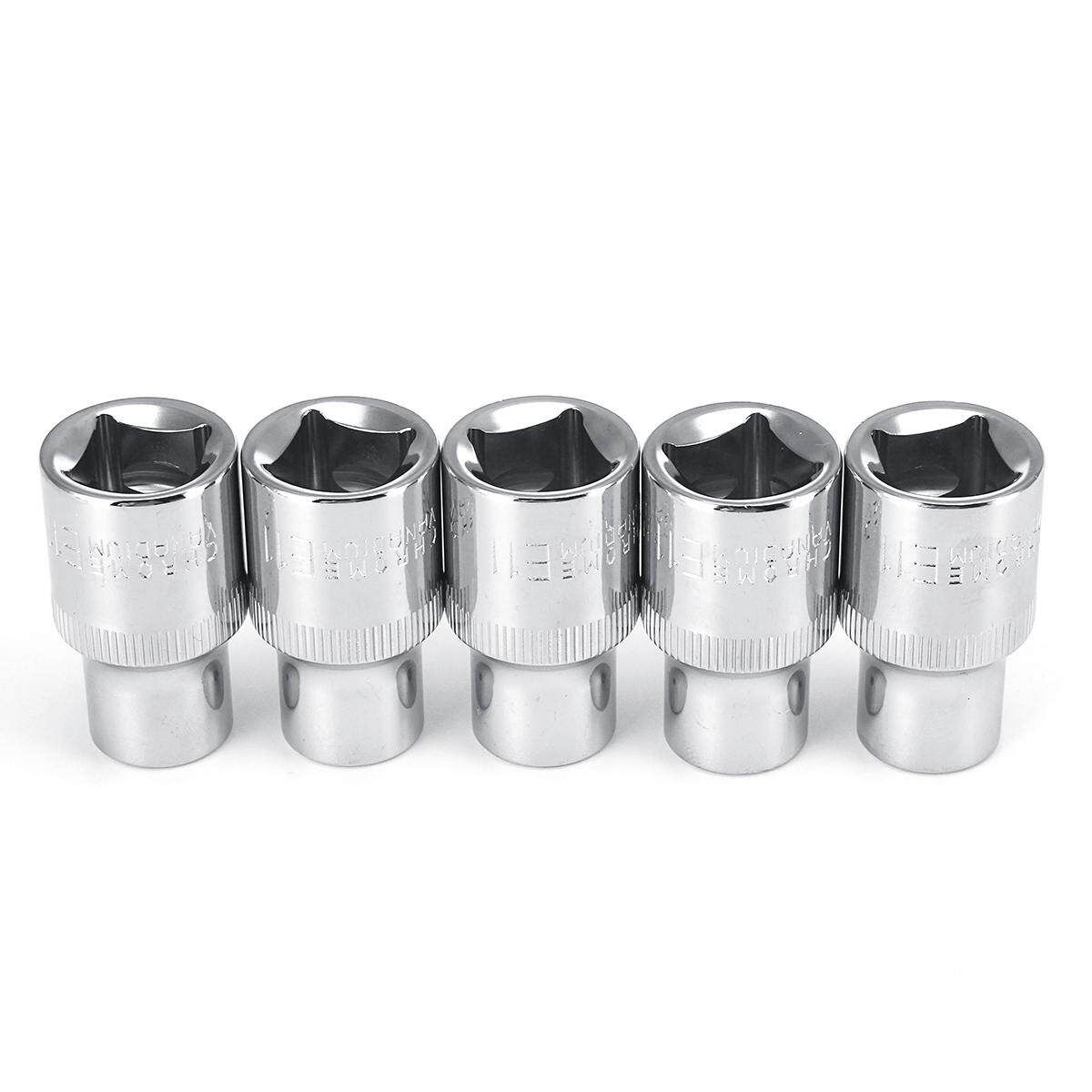 5PCS 1/2Inch Socket Wrench Kit Auto Repair Sleeve Set Plum Blossom Bolt Bolts 1 / 2 Pattern Sleeve E11