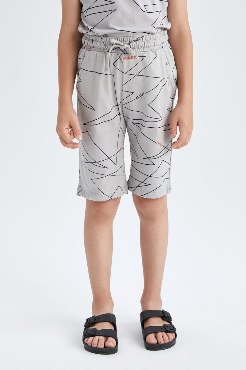 Boy Bermuda - Grey