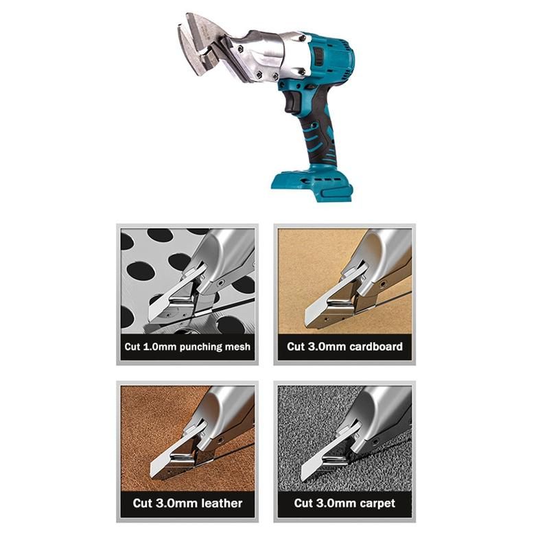 21V Metal Shear, 16GA, Speed Swivel Head Electric Metal Cutt
