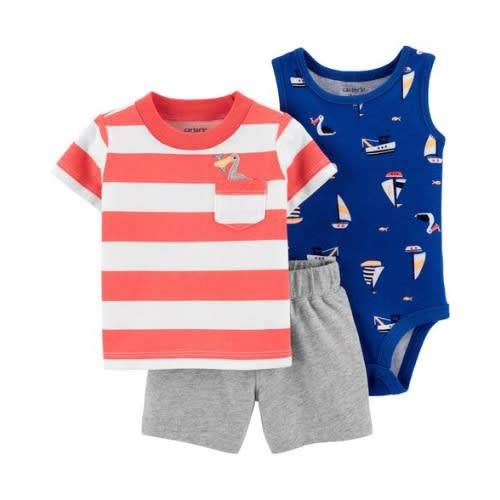 3 - Piece Beach Little Short Set - 6m