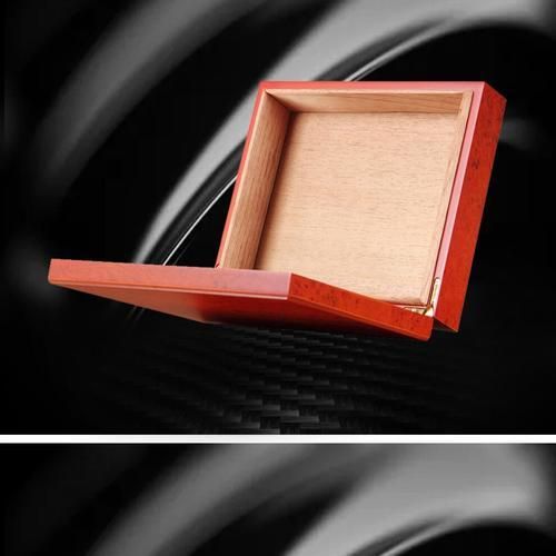 Cedar Wood Cigar Humidor Box Cedar Wood Case W/ Hygrometer Humidifier Cigar Storage Box Smoking Gift