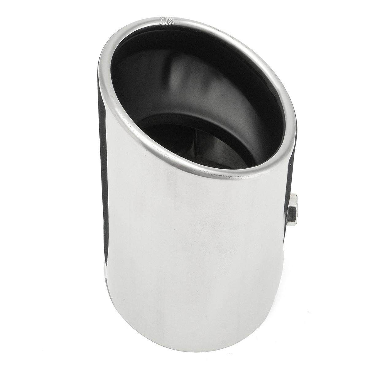 Chrome Stainless Steel Exhaust Muffler Tip Tail Pipe For 2008-2012 Honda Accord