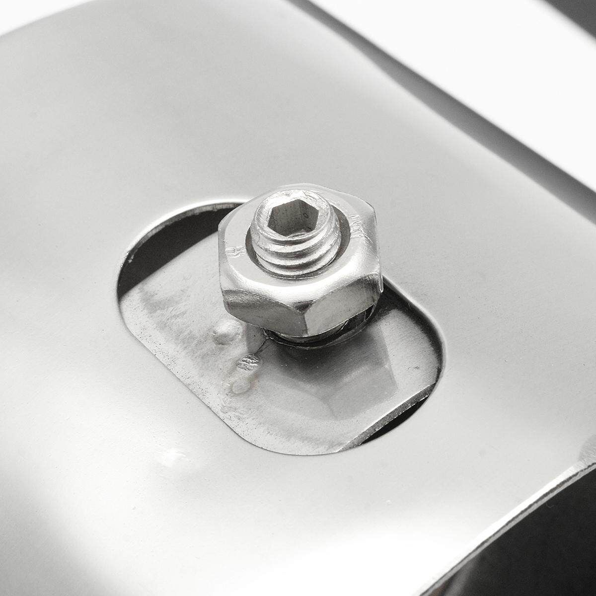 Chrome Stainless Steel Exhaust Muffler Tip Tail Pipe For 2008-2012 Honda Accord