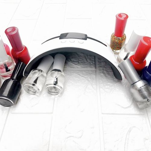 36w UV Lamp Nail Gel Drier With Free 12pcs Nail Polish