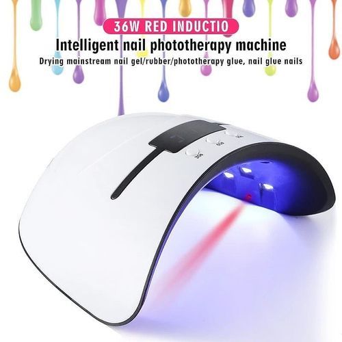 36w UV Lamp Nail Gel Drier With Free 12pcs Nail Polish