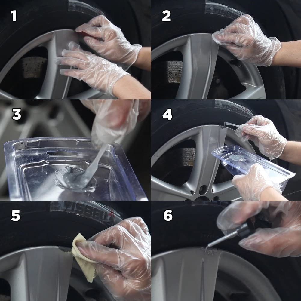 Alloy Wheel And Rim Repair Kit